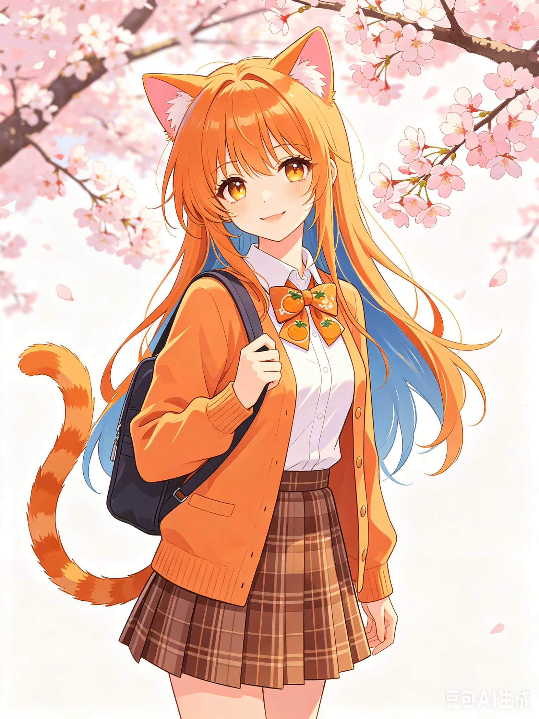 喵橘校服